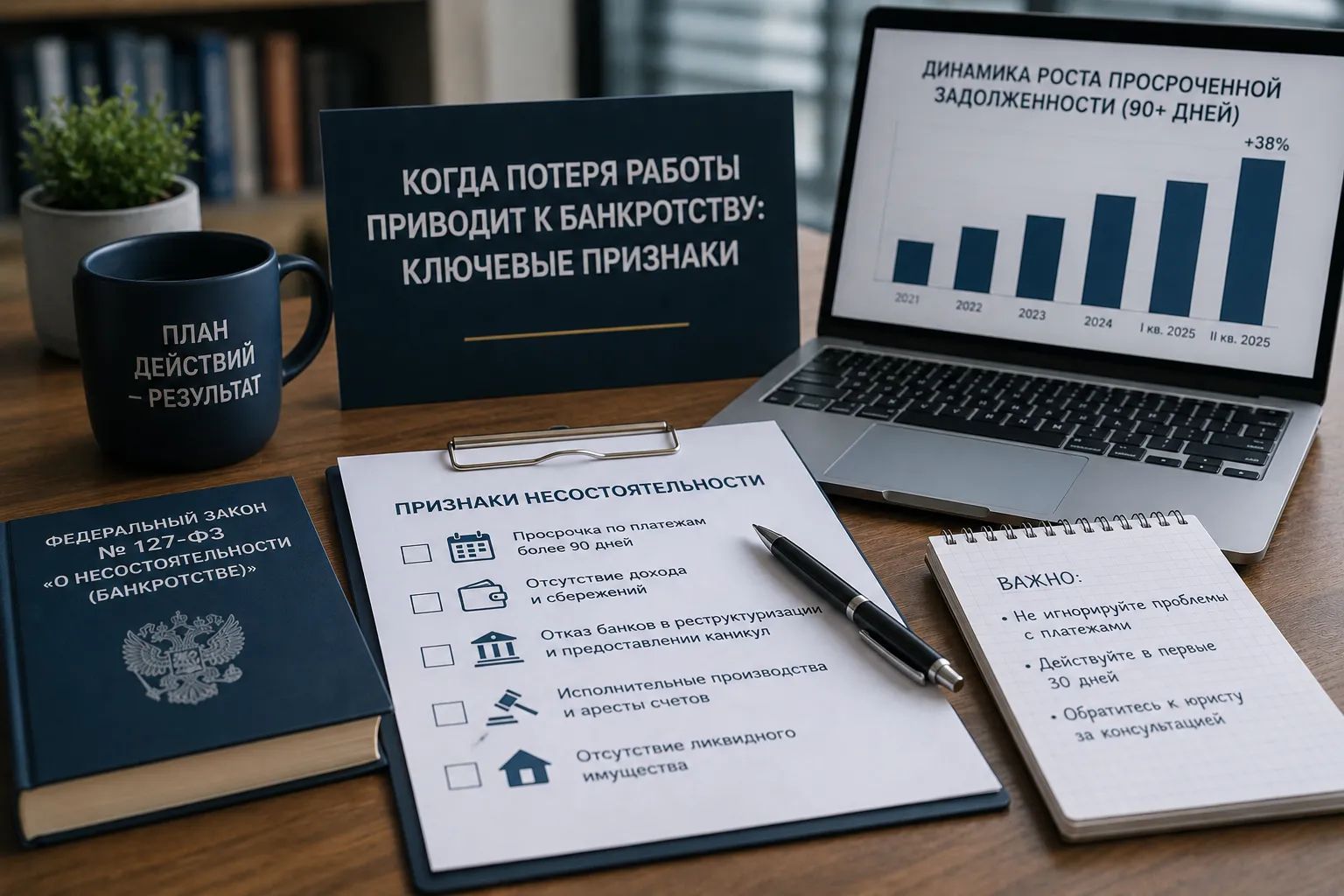 Банкротство при потере работы: что делать и как сохранить имущество